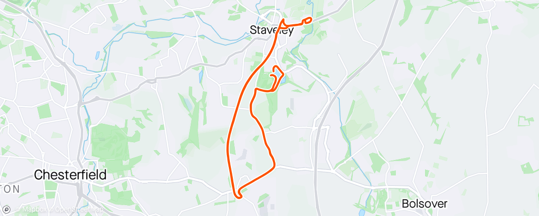 Map of the activity, Nice half with a lap at junior parkrun with Ellis 😄