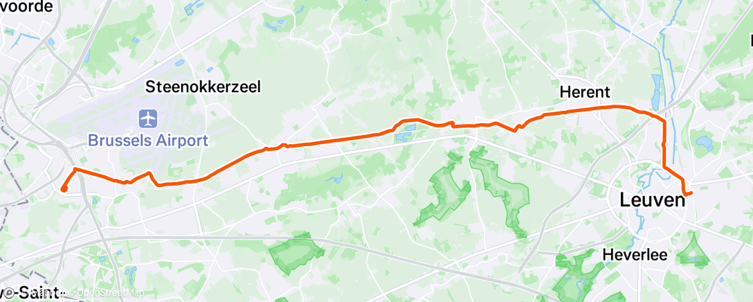 Map of the activity, Temperate commute
