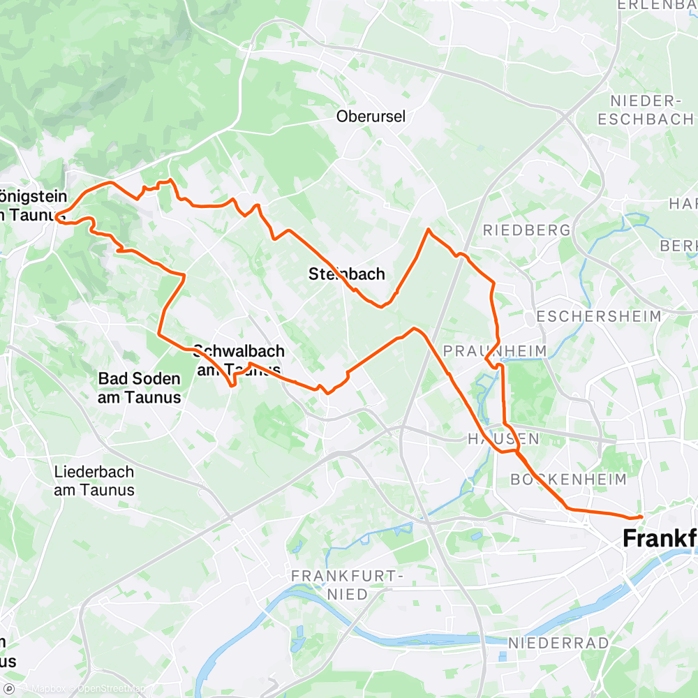 Map of the activity