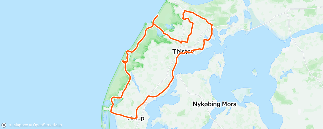 Map of the activity, Morning Ride