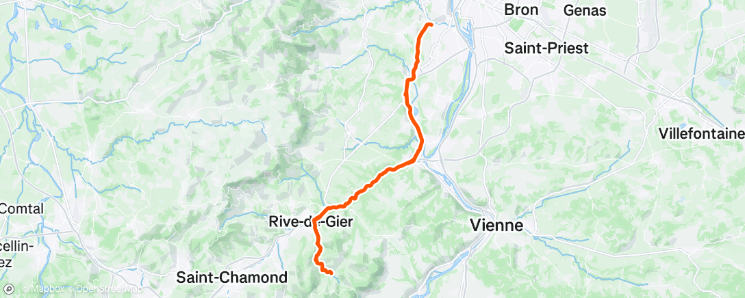 Map of the activity, S65 Sortie vélo avec le groupe des 7 chemins direction St Croix ils étaient bien énervés ☺🌞😃🚴‍♂️🚴‍♂️🚴‍♂️🚴‍♂️🐍