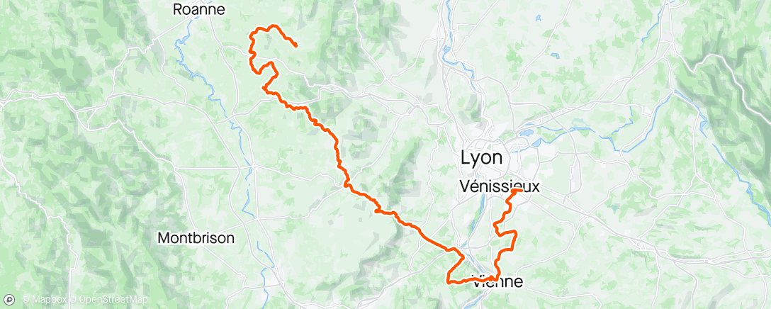 Map of the activity, Dauphine stage 5