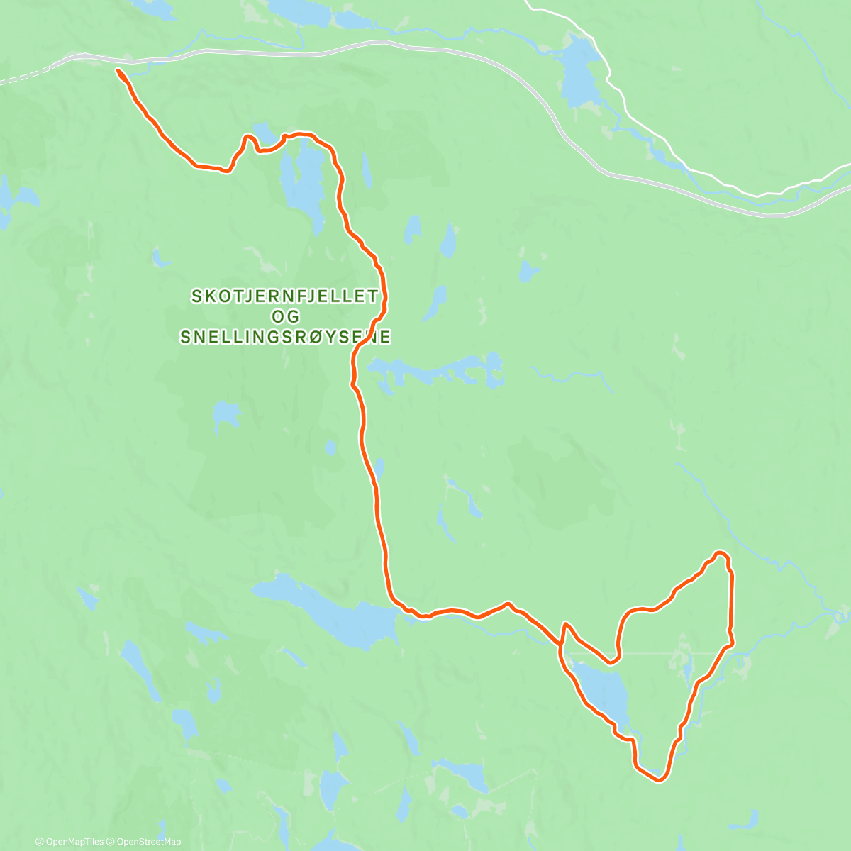 Map of the activity, Romeriksåsen🤌🏼