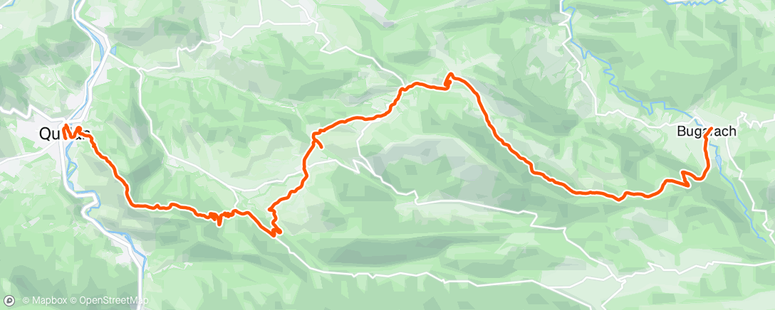 Map of the activity, Randonnée le matin