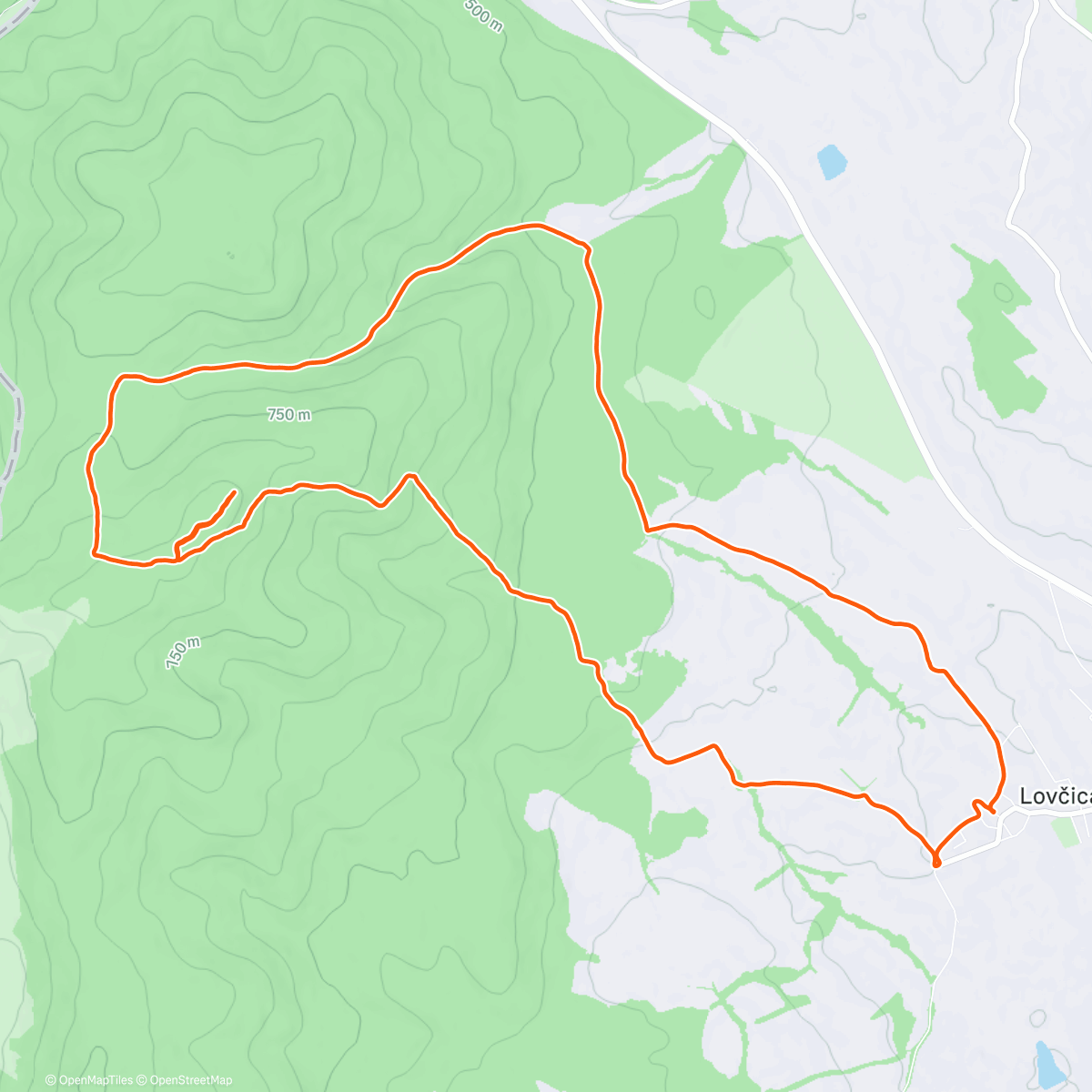 Map of the activity, Bye, twenty-five 👋