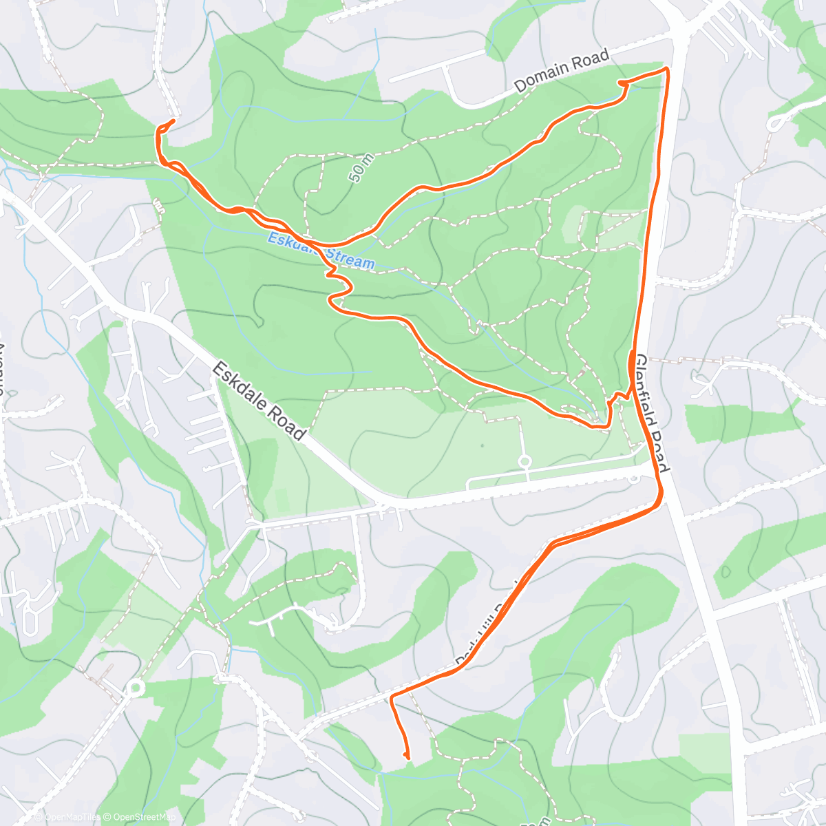 Map of the activity, Not Covid 😅