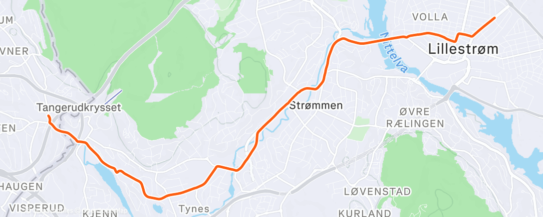 Mapa de la actividad (Afternoon Gravel Ride)