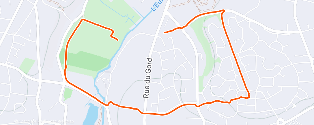 Карта физической активности (Morning Walk)