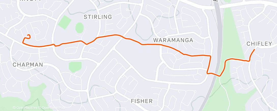 Map of the activity, Lunch Ride