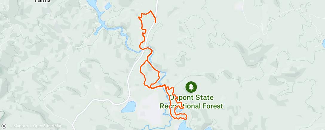 Map of the activity, That season