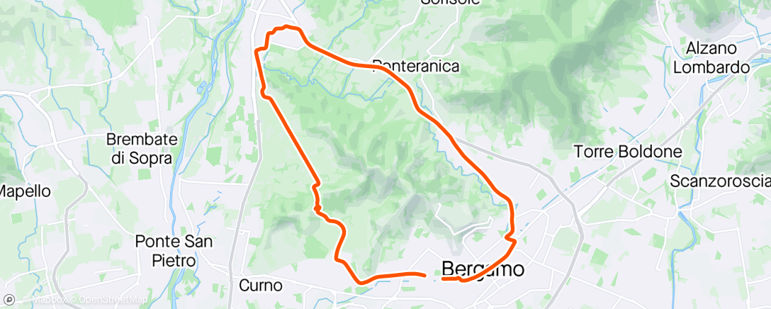 Map of the activity, Troppo vento