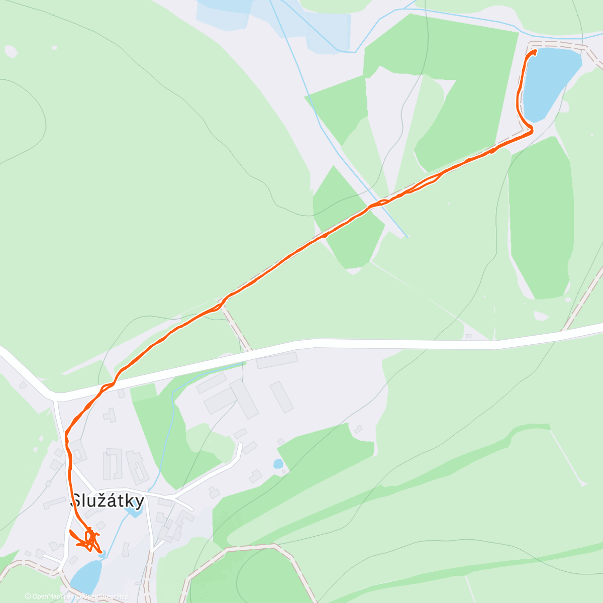 Map of the activity, Se služáteckými otužilci #1