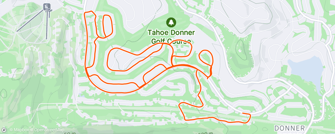 Map of the activity, In the shadow of a migraine still.  I started with the intent to climb, but I had nothing, so just tooled around trying to follow contour lines