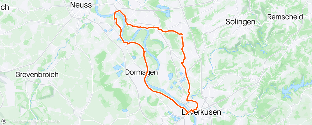 Map of the activity, Strecken-Check FK-6-Tour