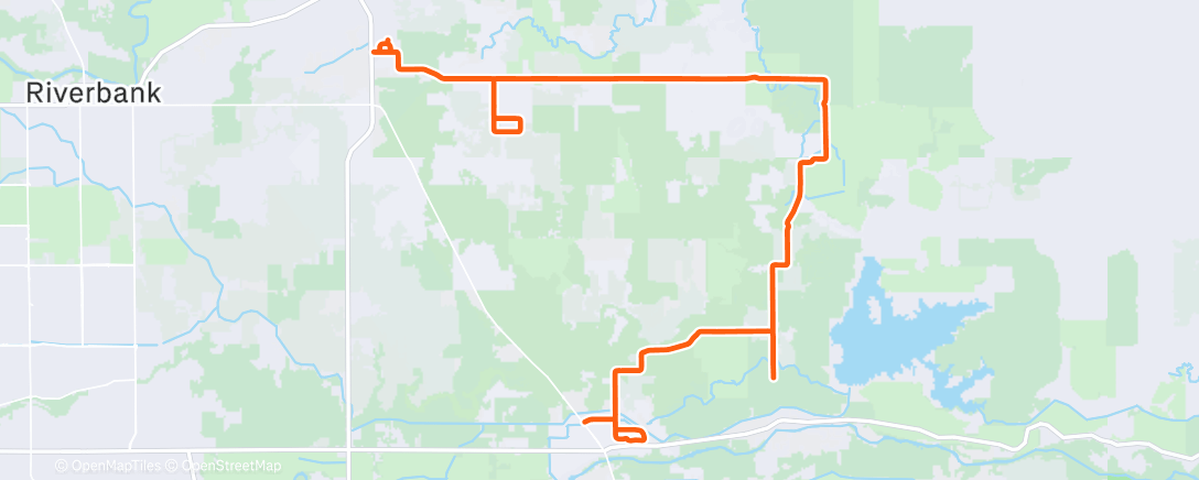 Map of the activity, Morning E-Bike Ride