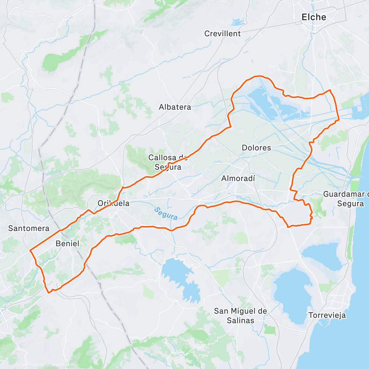 Map of the activity, New Year's century with Gaga