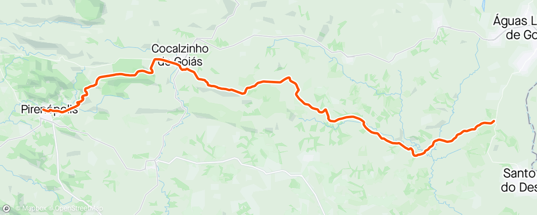 Map of the activity, PIRI do Fofão 🚴🤘