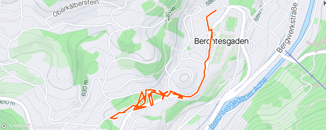 Mappa dell'attività Lauf am Mittag