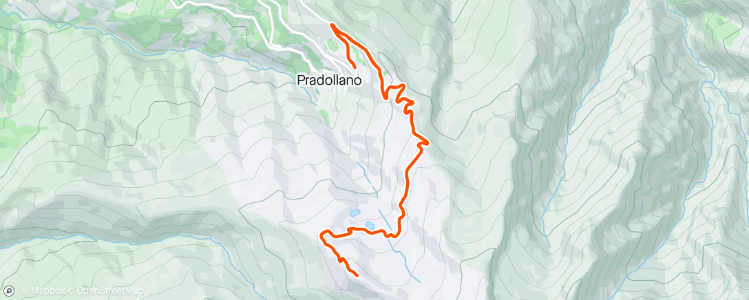 Map of the activity, Sierra Dia 22