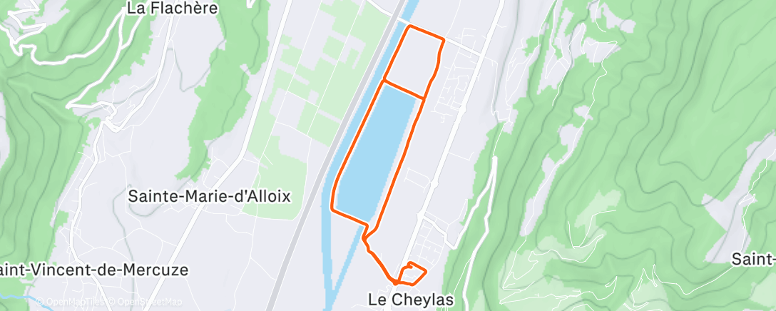 Map of the activity, 🇺🇦 Blabla run taf