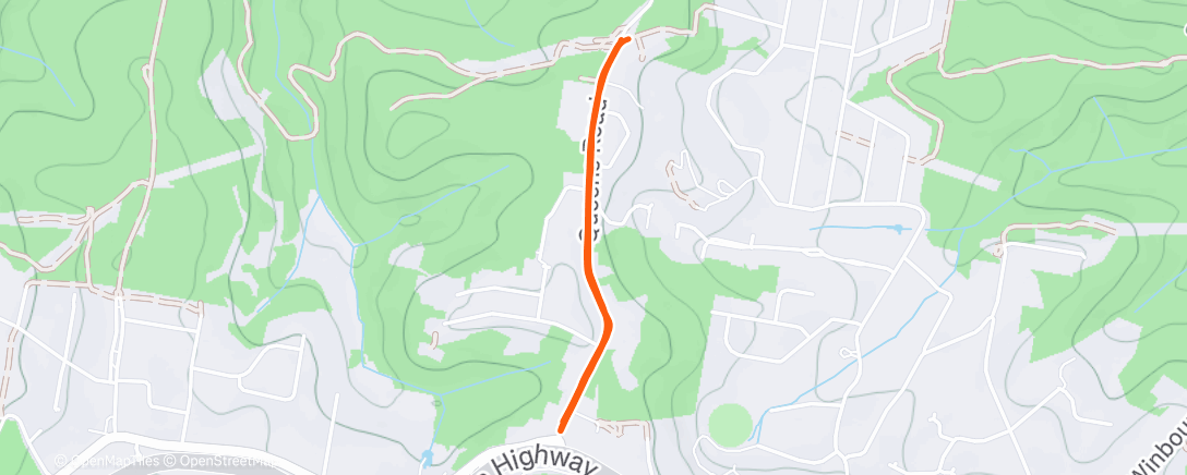 Map of the activity, Thought I heard an ice cream van, so I ran up and down Queens Road to find it…