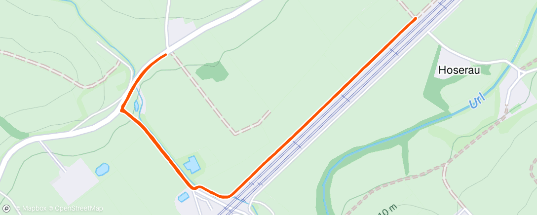 Mapa de la actividad, Mittagspaziergang