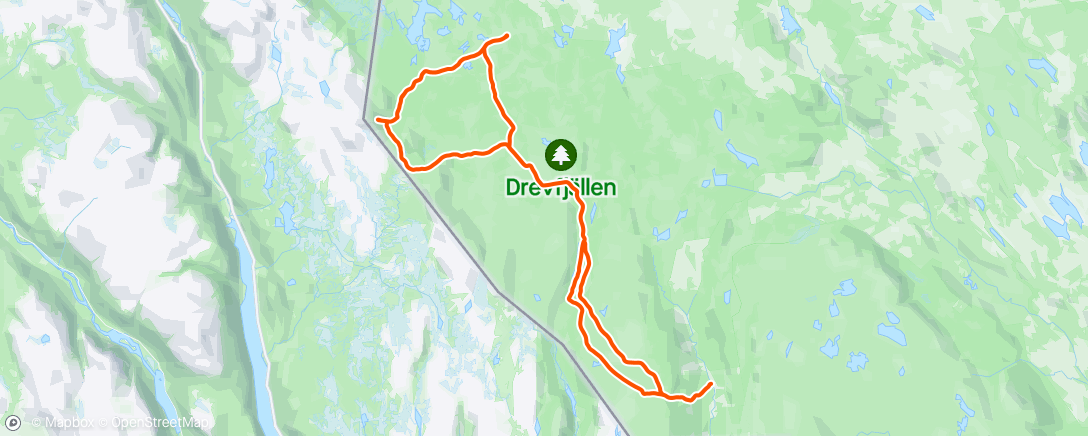 Map of the activity, Morning Workout