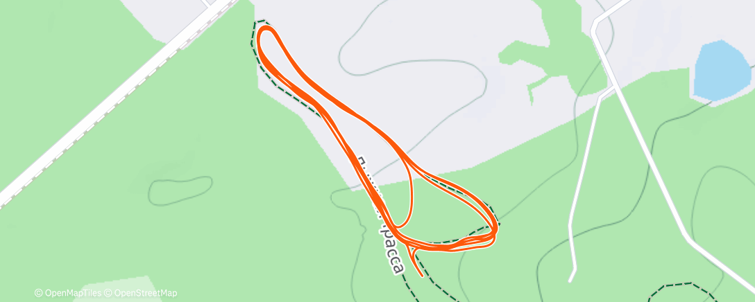 Map of the activity, Разведка