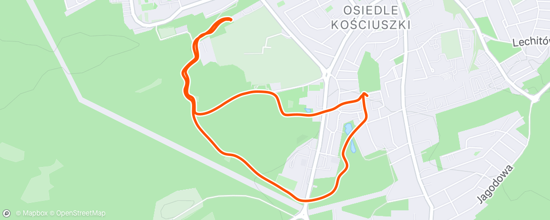 Map of the activity, Poranny rozruch