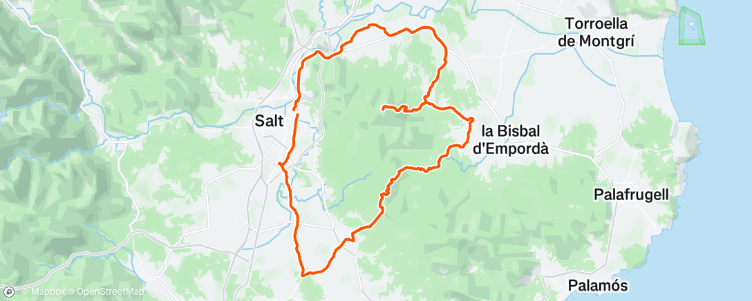 Carte de l'activité Training