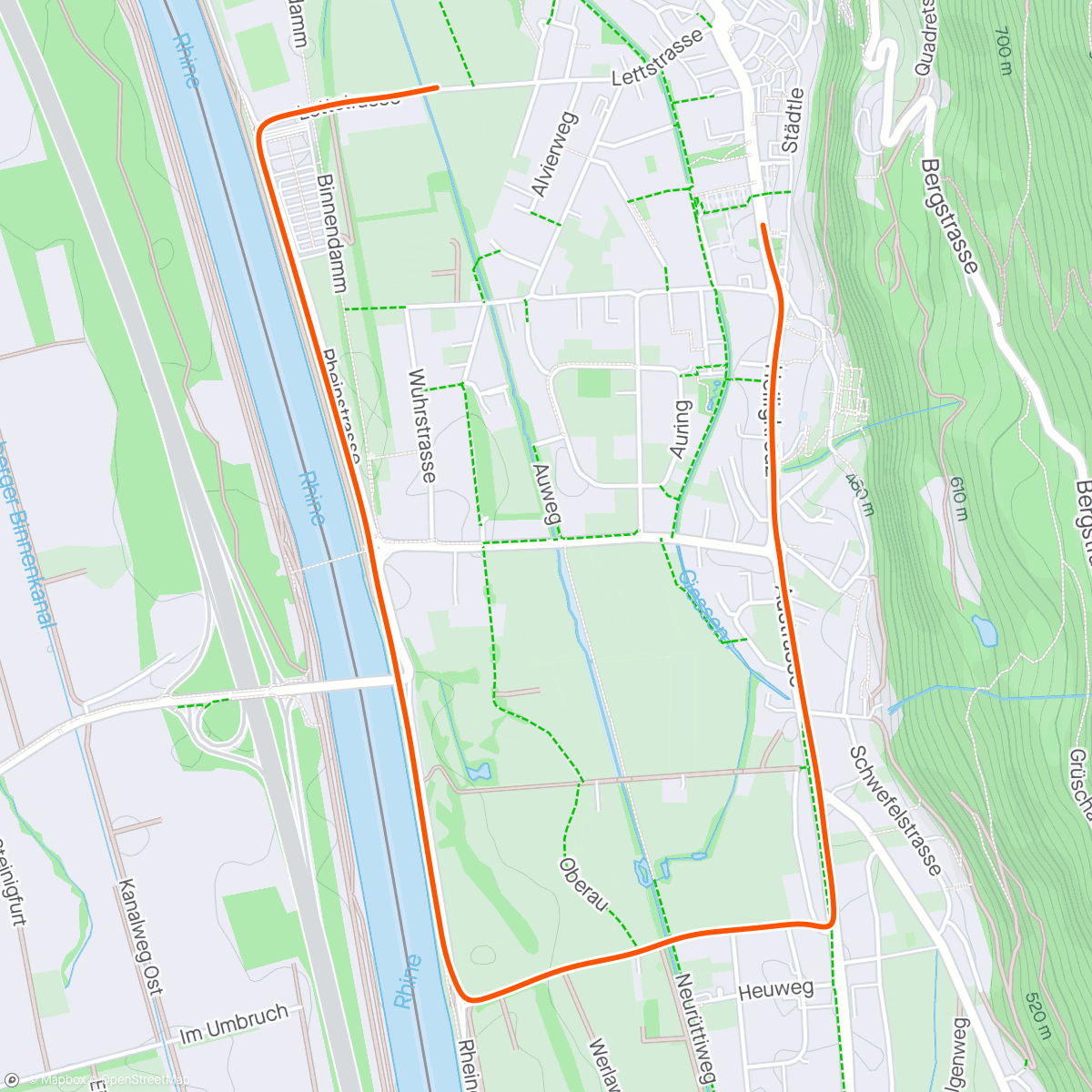 Map of the activity, Tour de Suisse stage 1 ⏱️