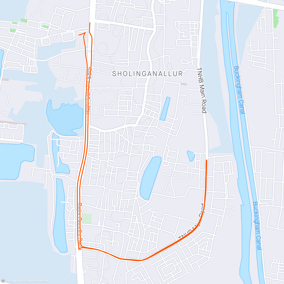 Map of the activity, Zone 2 training run - Day 50 🏃‍♂️