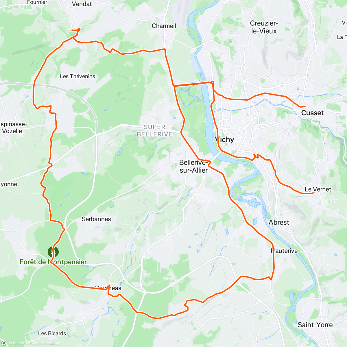 Map of the activity, Maillot LCDC par Castelli disponible 😍