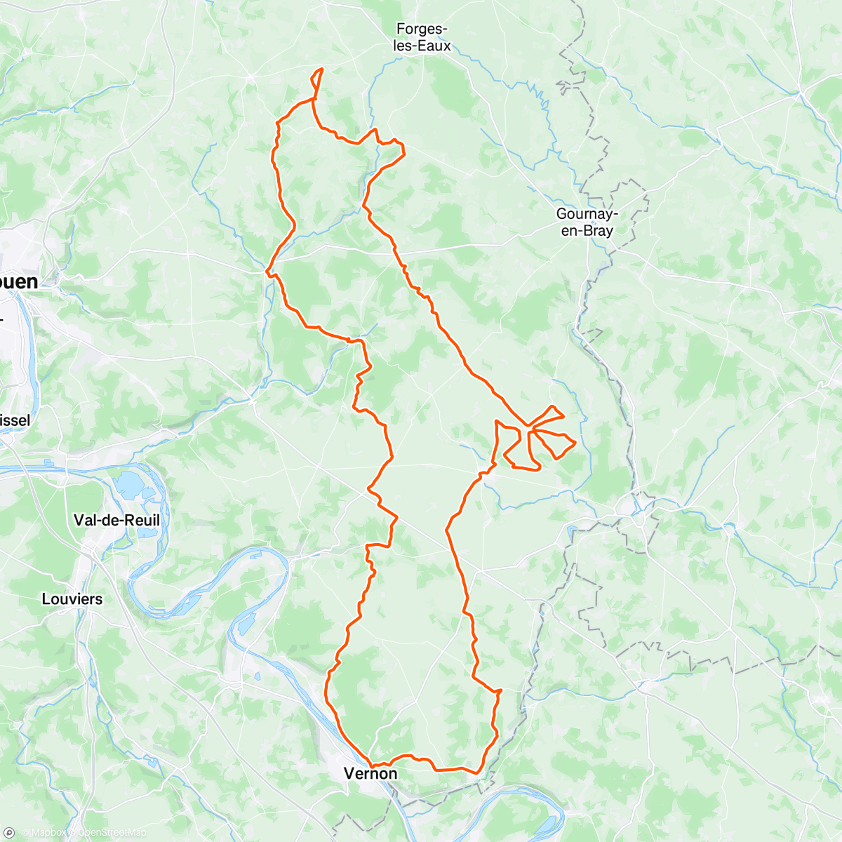 Mapa da atividade, Carb lodging à base de fois gras 🤤