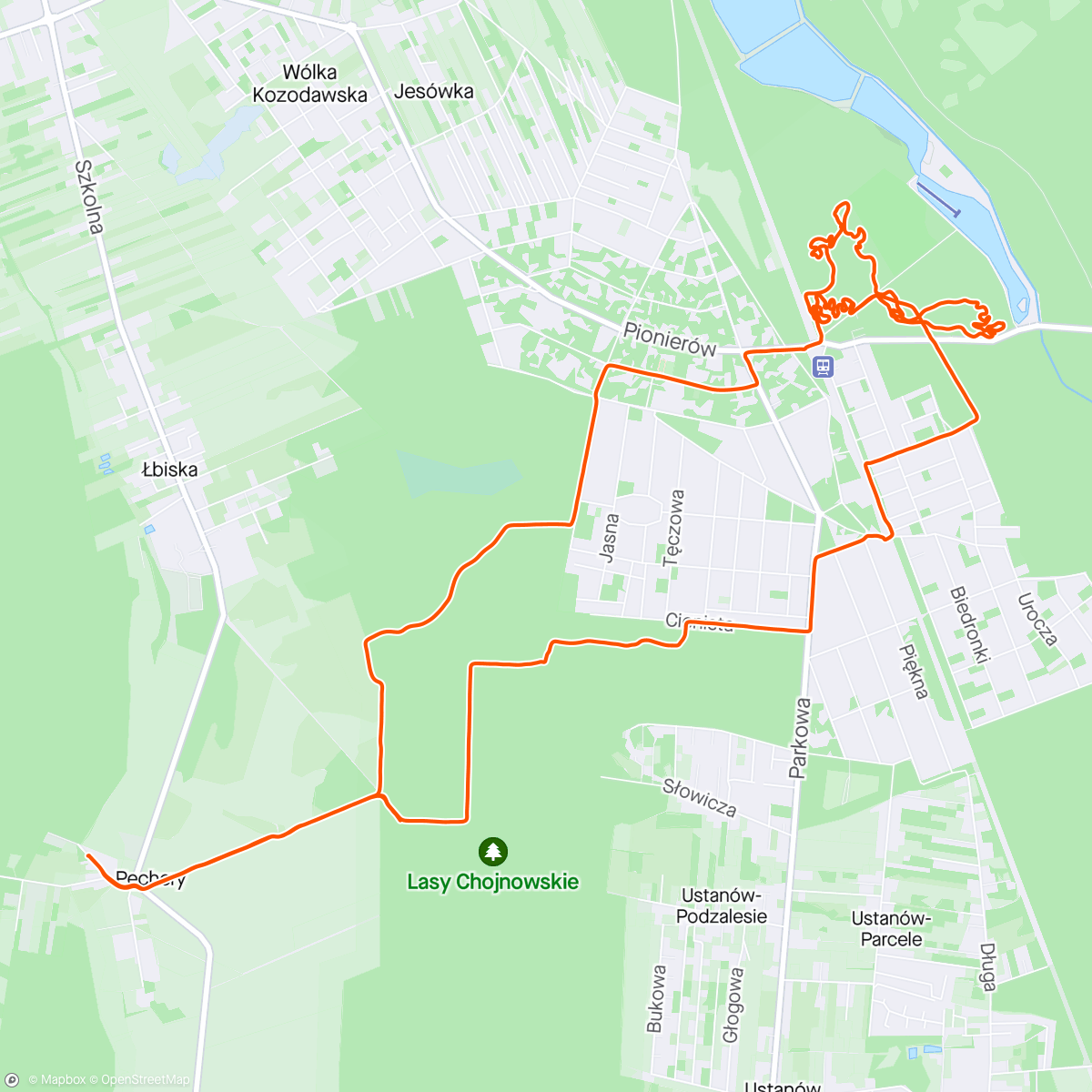 Map of the activity, Super Mario XC z Tomkiem Ride 🌤