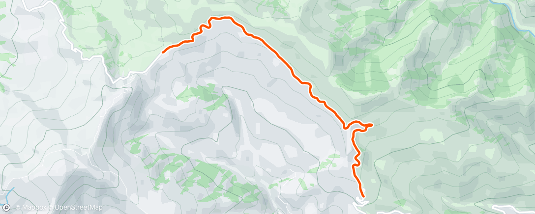 Map of the activity, Трейлраннинг (после обеда)