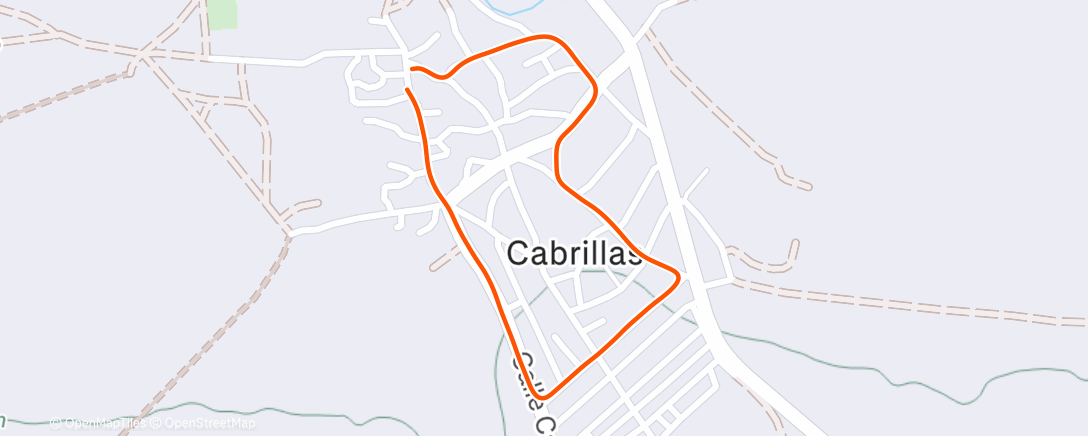 Карта физической активности (Lunch Run)