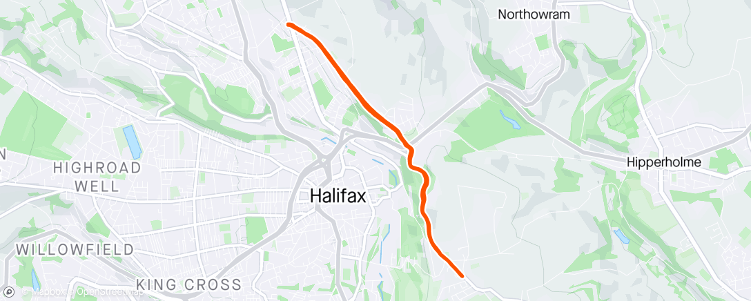 Map of the activity, Felt good after a day off