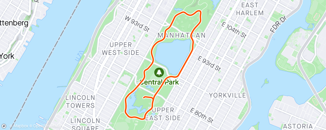 Map of the activity, Zwift - Group Ride: WCC Sunday Brunch Ride (D) on The 6 Train in New York
