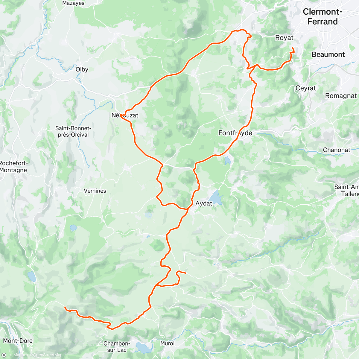 Peta aktivitas, Un peu trop 🥶