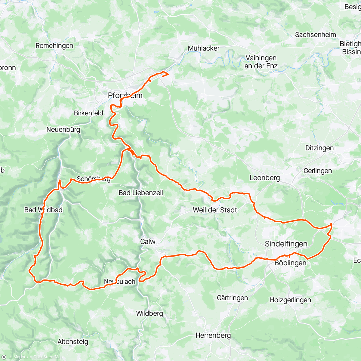 Mapa da atividade, German interlude