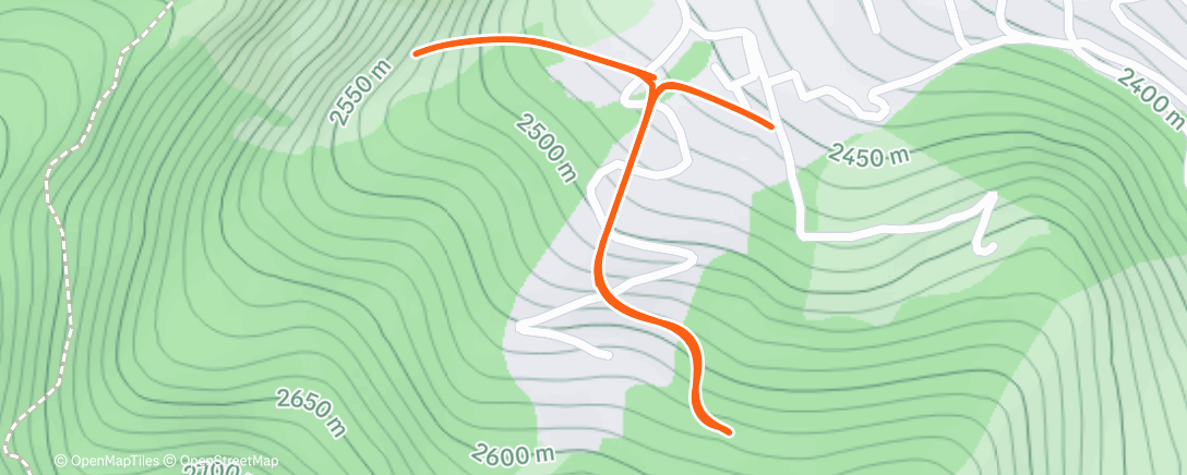 Map of the activity, MyWhoosh Treasure Hunt with Missing Banner