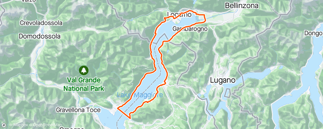 Map of the activity, Mezzo Lago mit 🎶Toby & Martina🎶