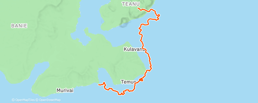 Map of the activity, Zwift - Navig8 in Watopia