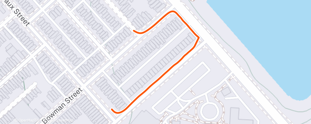 Map of the activity, Zuko run