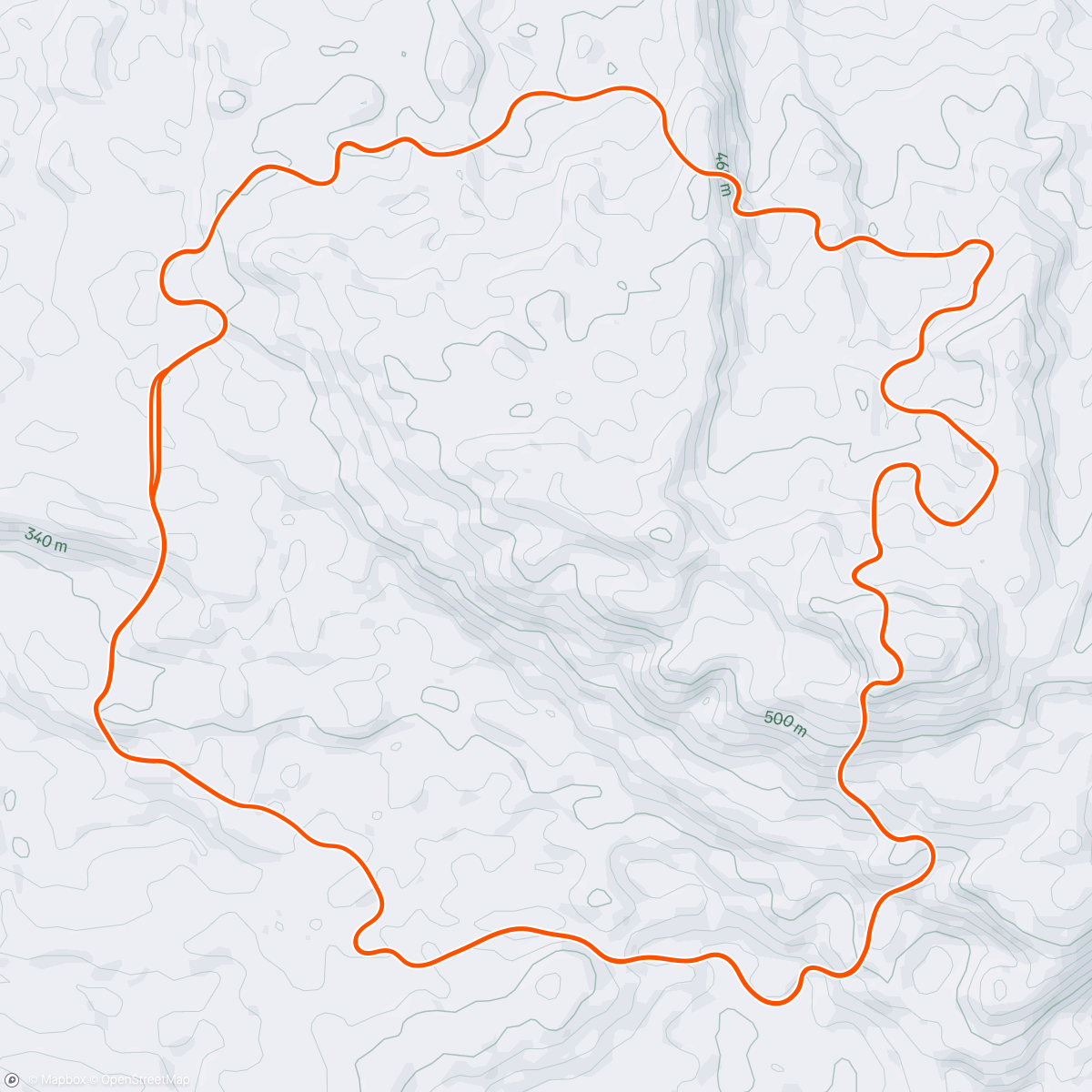 Map of the activity, TrainingPeaks Virtual - Pacing with Anna Amber-D15