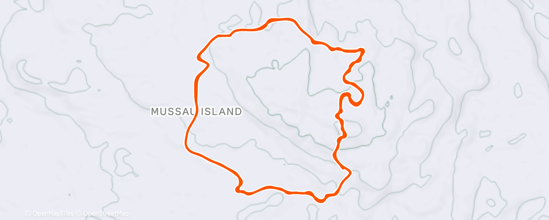 Карта физической активности (Festive 500 - Day 3)