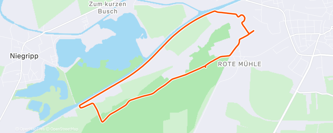 Map of the activity, Walk 👫