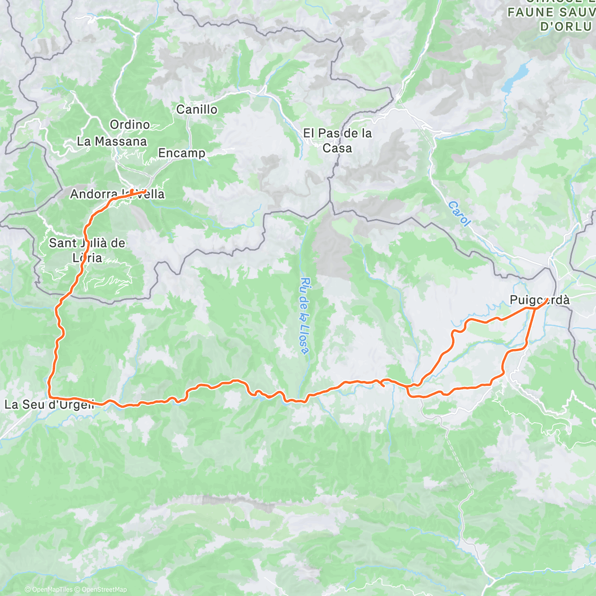 Map of the activity, Z2 con mi Carlos 😮‍💨