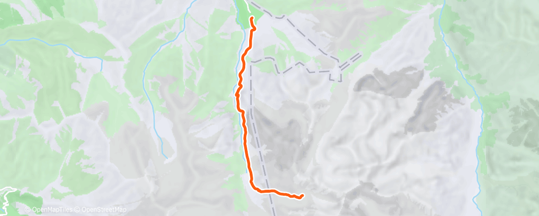 Карта физической активности (Morning Trail Run)